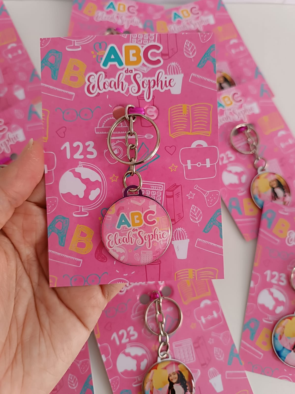10 chaveiros personalizados - Formatura ABC - Imagem 2