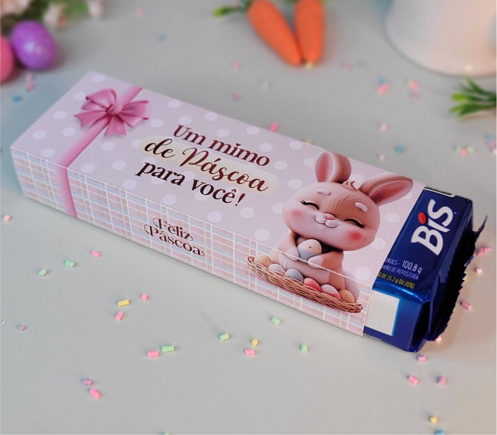 Caixa Bis Personalizada – Páscoa – Tuty Criativa