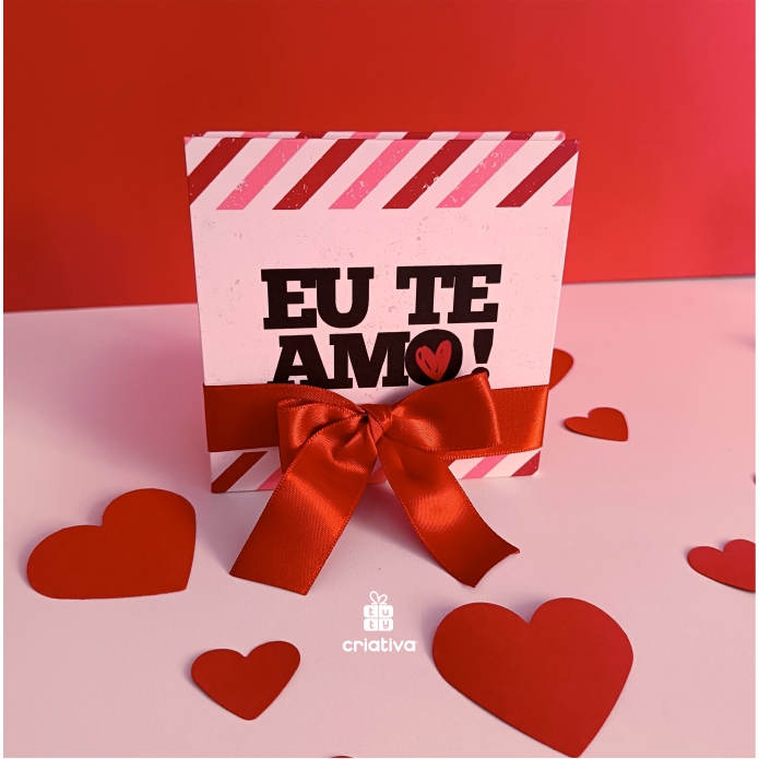 Cartão sanfonado - Eu te amo - Imagem 2