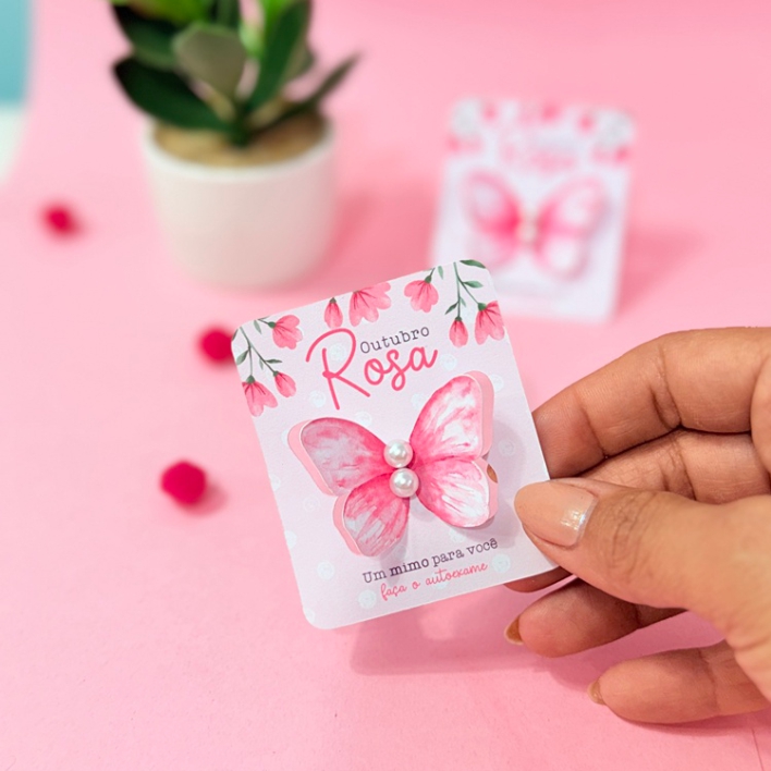 10 Cards Brinco - Outubro Rosa - Imagem 2