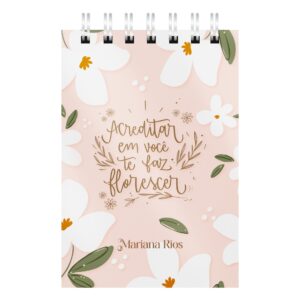 Bloco Personalizado - Florescer