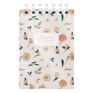 Bloco Personalizado - Flowers Gold