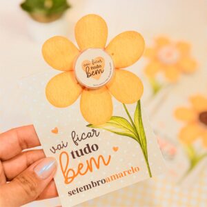 Kit 20 Cards Hidratante - Setembro Amarelo