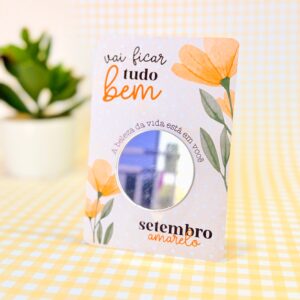 Kit 20 Cards Espelhinho - Setembro Amarelo