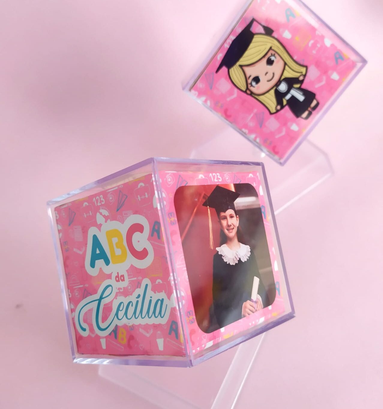 5 Cubos giratório - Formatura ABC